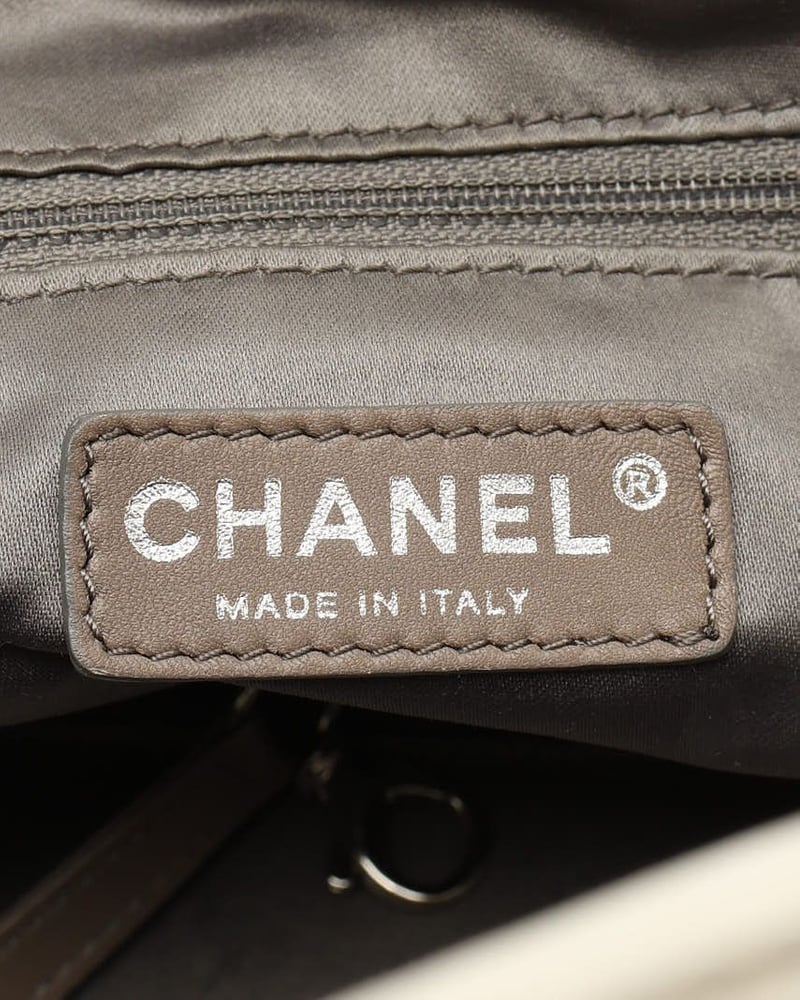Chanel CC Chain Rhodoid Tote Bag