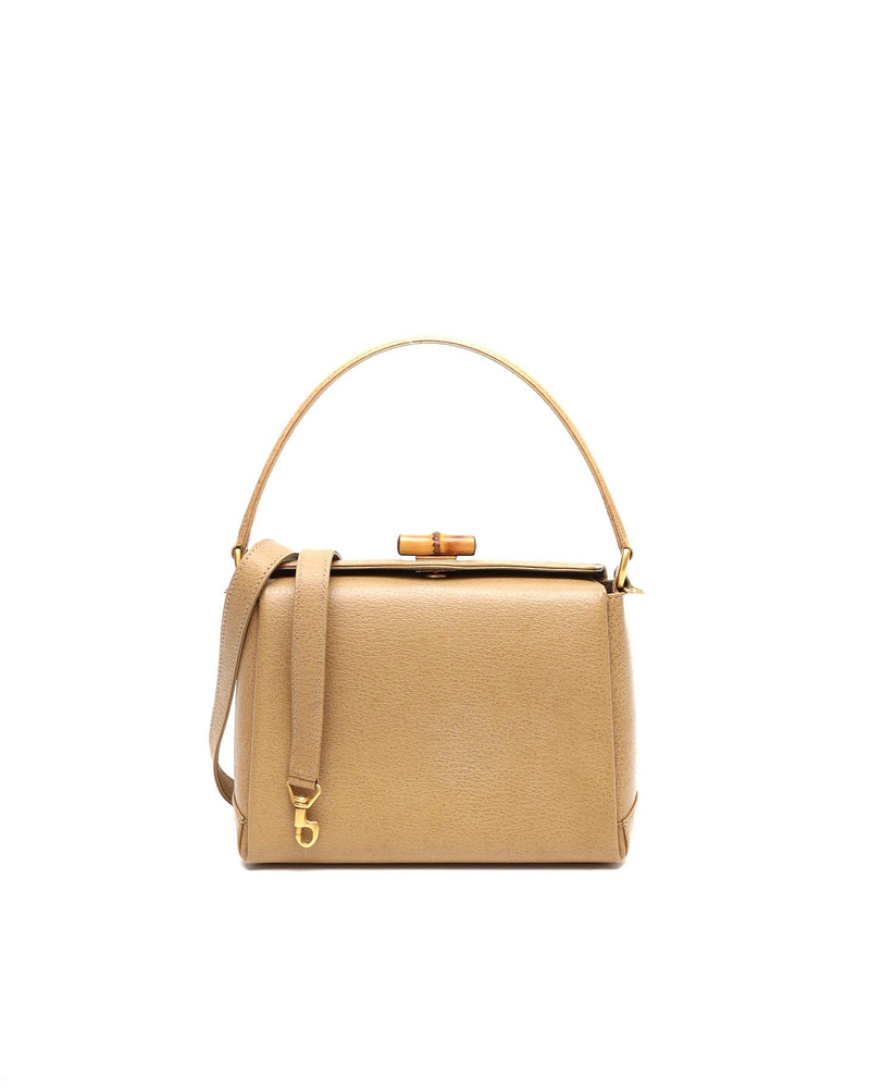 Gucci Vintage Bamboo Handbag