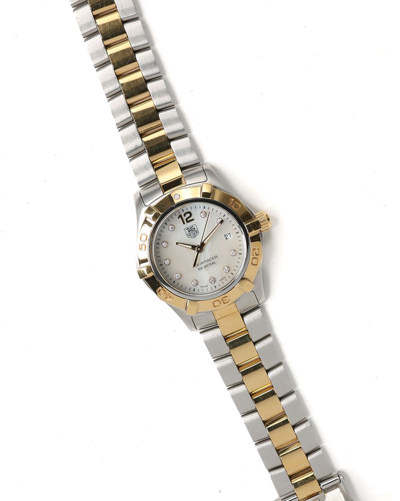 TAG Heuer Aquaracer 27mm Ca 2008 Diamond Watch