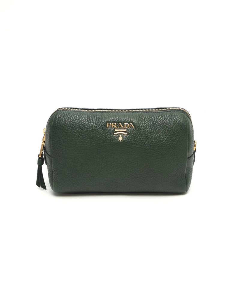 Prada Vitello Daino Leather Pouch