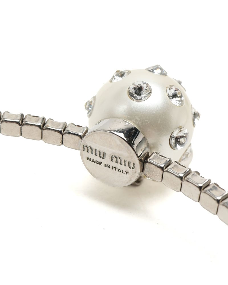 Miu Miu Rhinestone Choker
