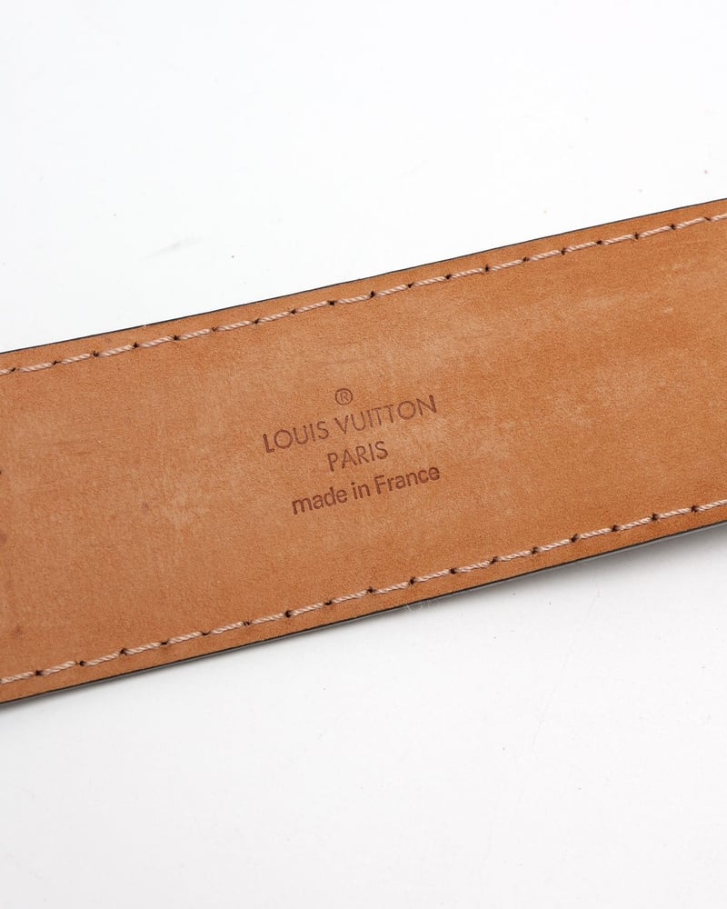 Louis Vuitton Monogram Santur Pochette Belt, Size 90