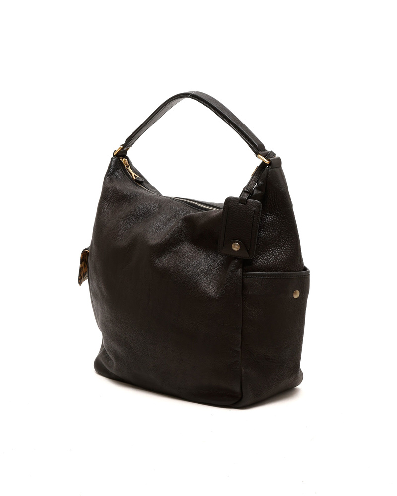 Saint Laurent Yves Leather Tote Bag