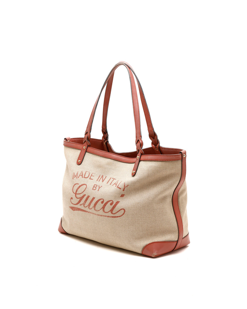 Gucci Craft Tote Bag