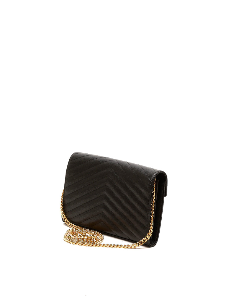 Saint Laurent Classic Cassandre Chain Wallet