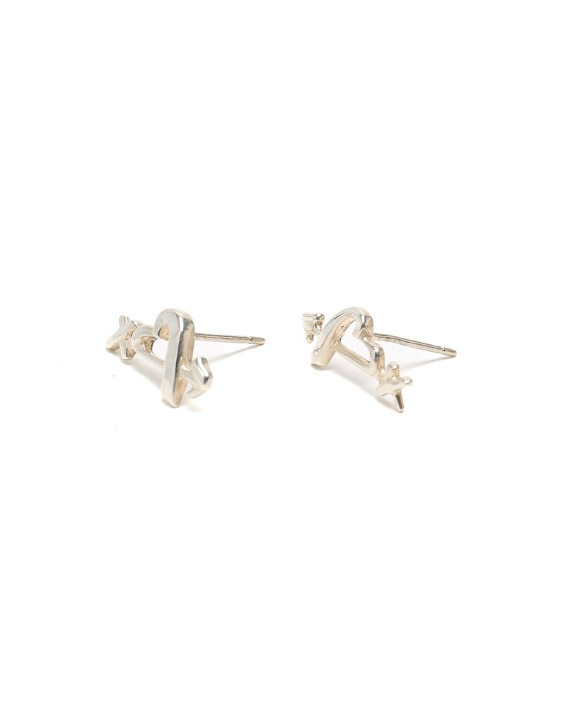 Tiffany & Co Paloma Picasso Heart Arrow Earrings