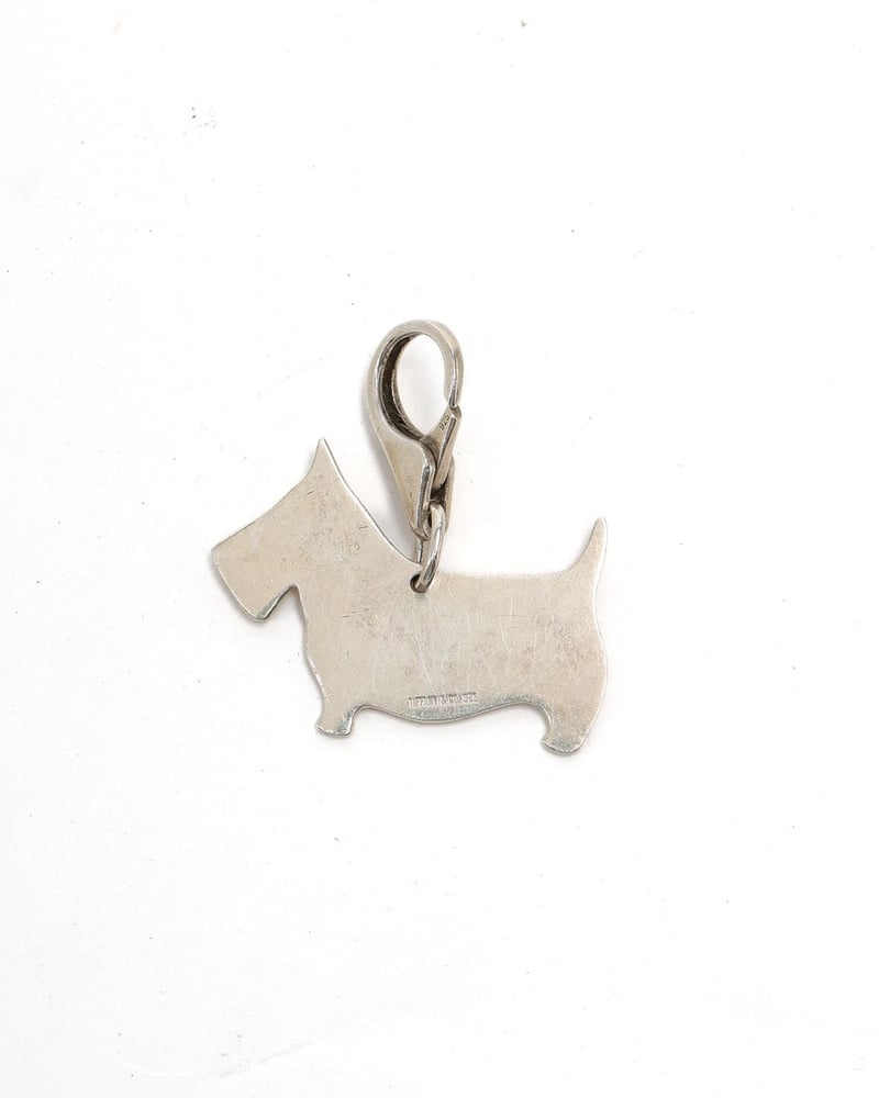 Tiffany & Co Silver Dog Charm