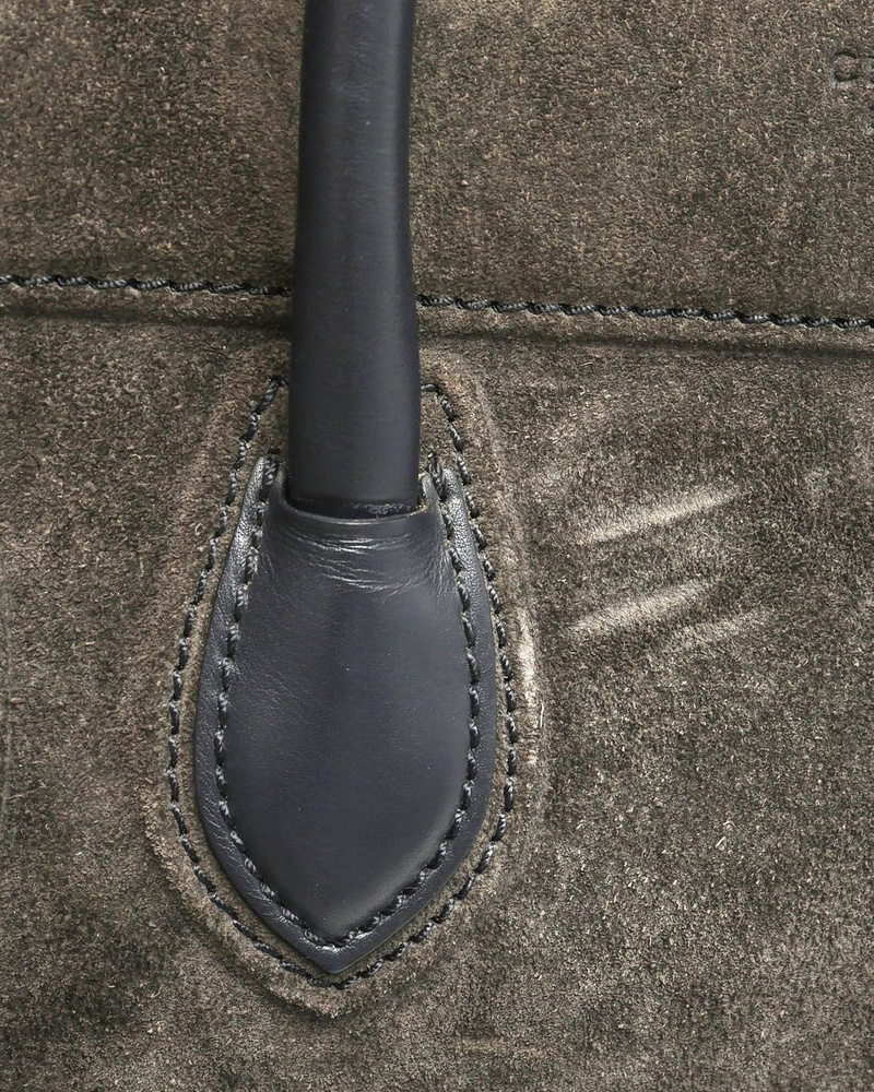 Céline Luggage Phantom Suede Bag