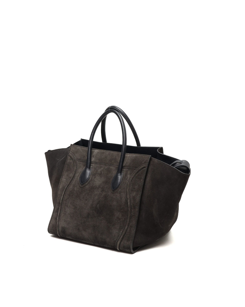 Céline Luggage Phantom Suede Bag