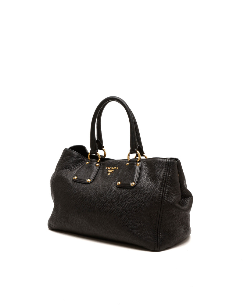 Prada Leather Tote Bag