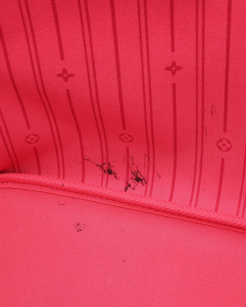 Louis Vuitton Stephen Sprouse Monogram Rose Neverfull MM Tote Bag