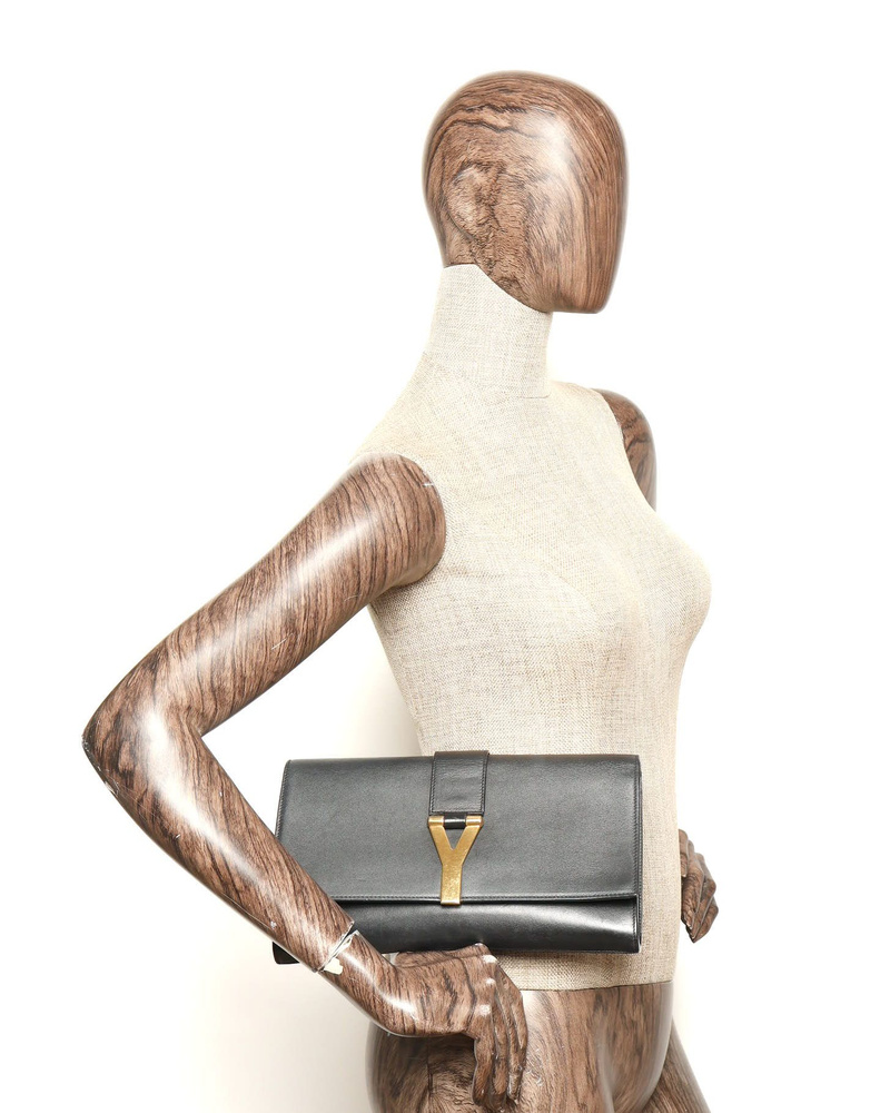 Saint Laurent Y Line Clutch Bag