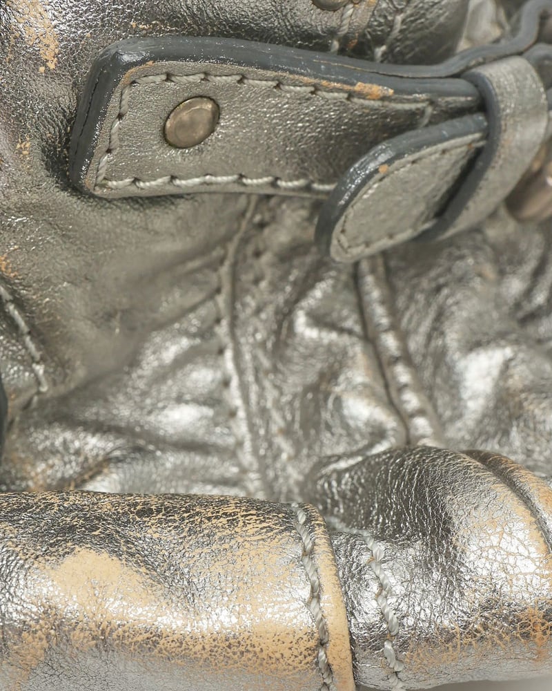 Chloé Medium Metallic Paddington Bag