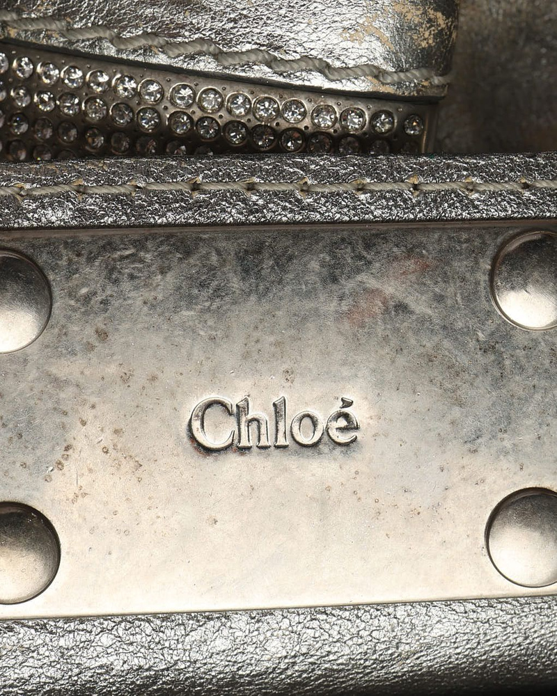 Chloé Medium Metallic Paddington Bag