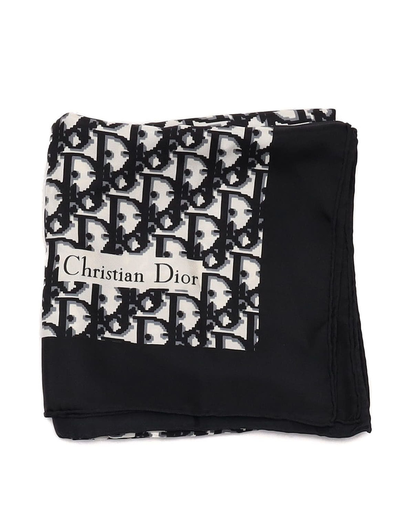 Christian Dior 80 Trotter Silk Scarf