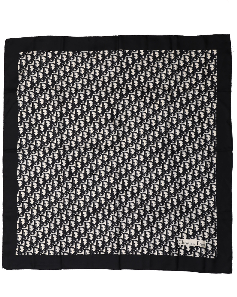 Christian Dior 80 Trotter Silk Scarf