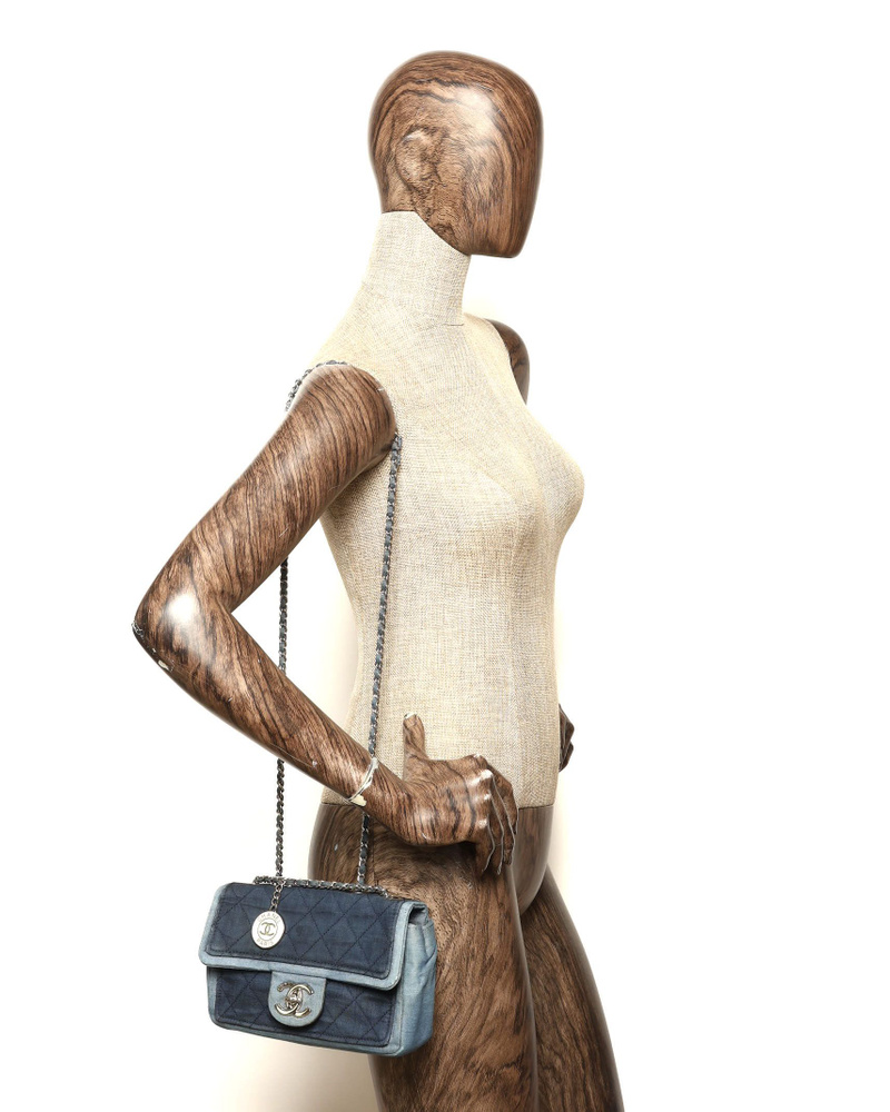 Chanel Mini Denim Shoulder Bag