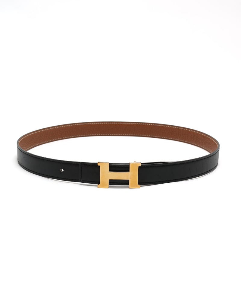 Hermès H Reversible Belt, Size 75