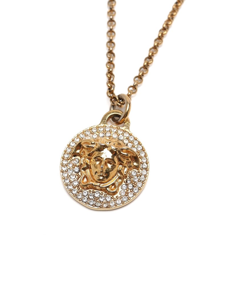 VERSACE Medusa Rhinestone Necklace