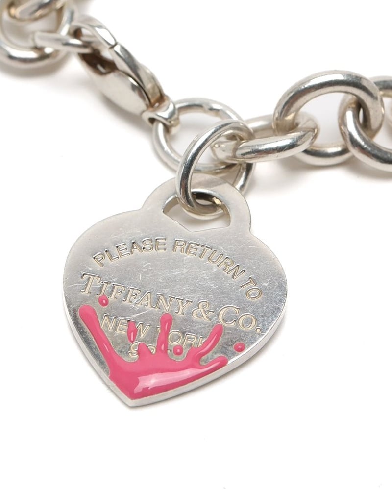 Tiffany & Co Return To Tiffany Splash Heart Silver Bracelet