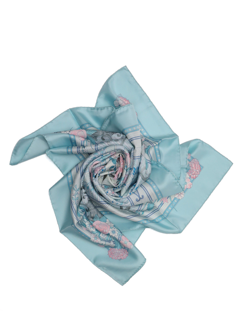 Hermès Carré 90 Joux De Paille Silk Scarf