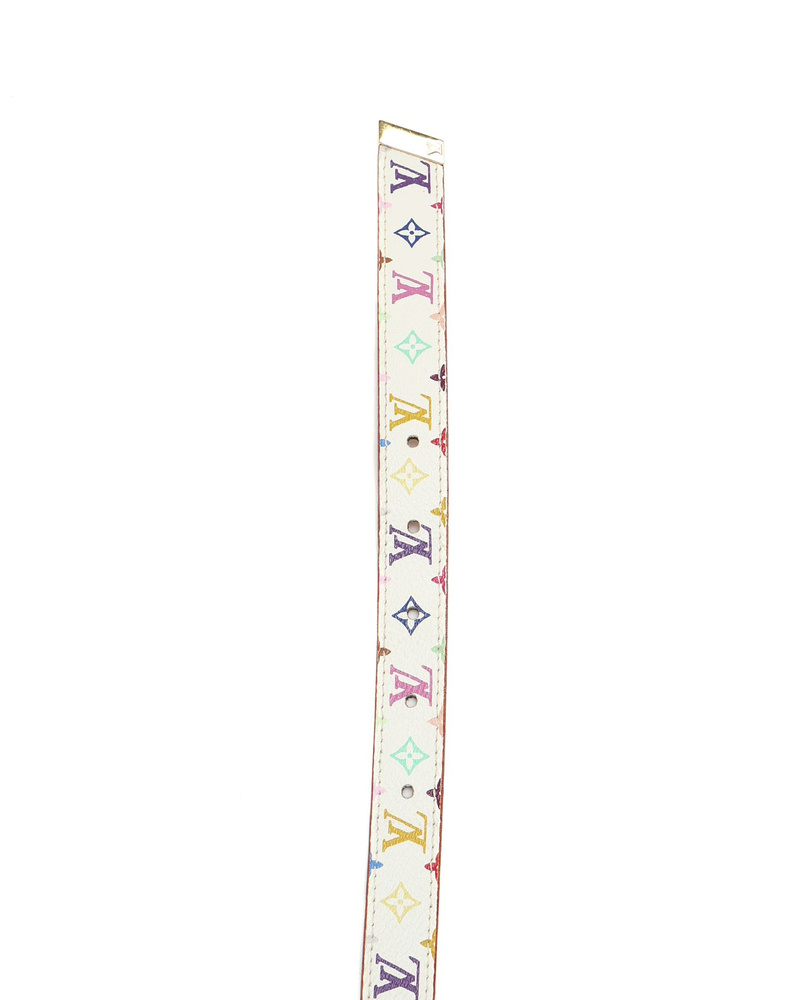 Louis Vuitton Murakami Belt, Size 80