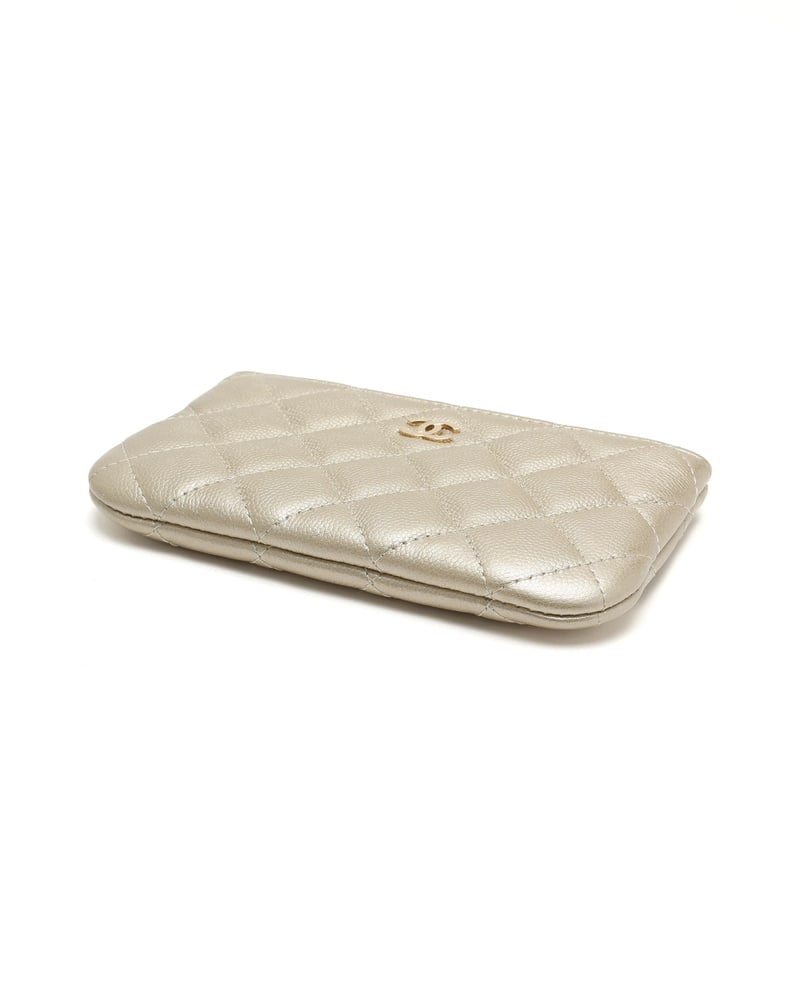 Chanel Coco Mark Caviar Pouch