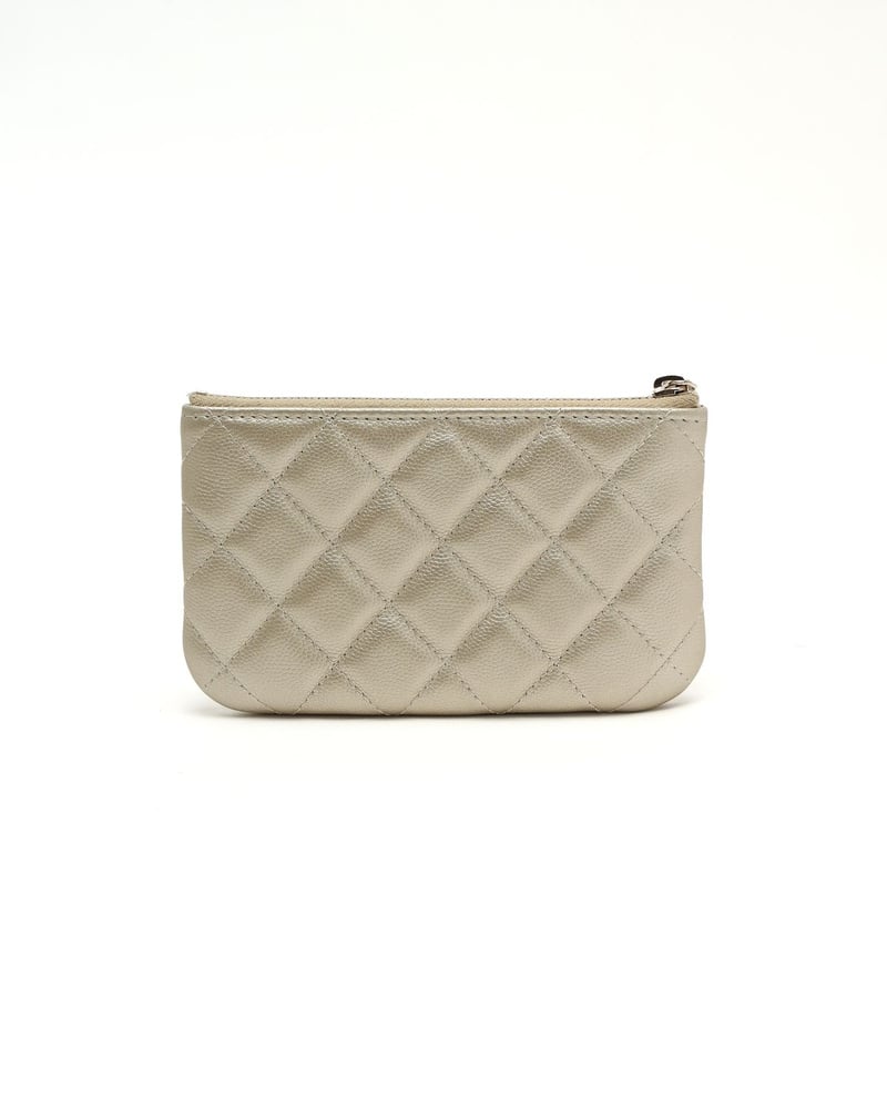 Chanel Coco Mark Caviar Pouch