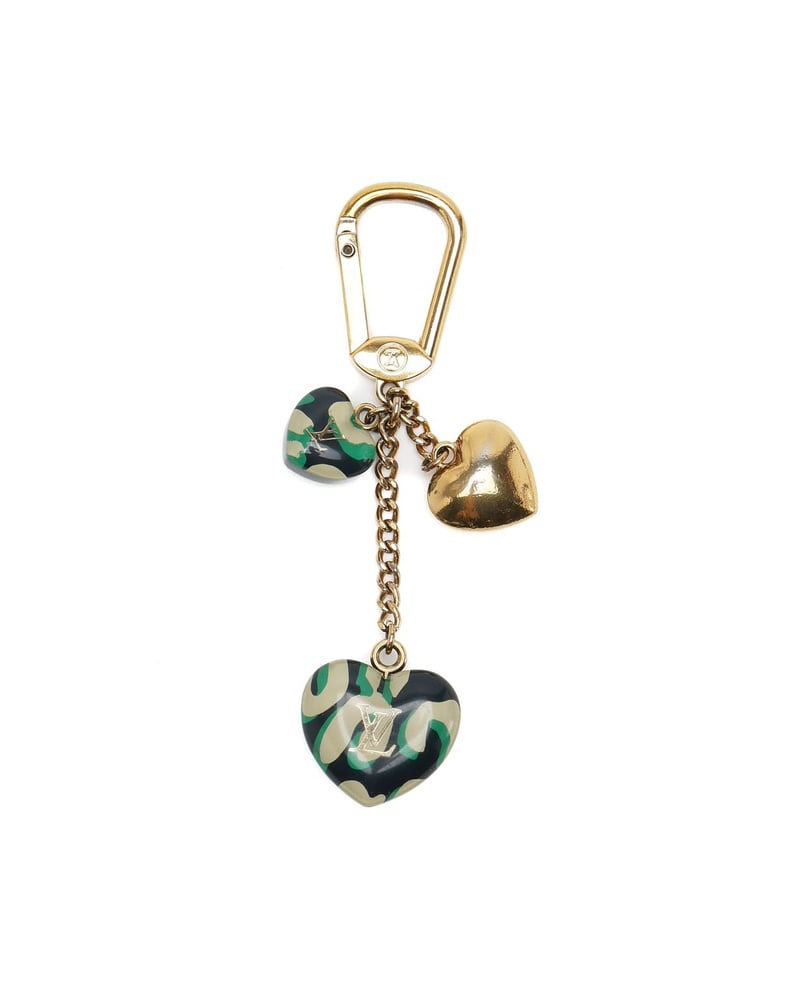 Louis Vuitton Stephen Sprouse Leopard Heart Bag Charm