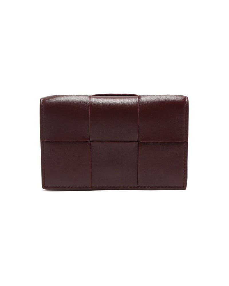 Bottega Veneta Intreccio Flap Card Holder