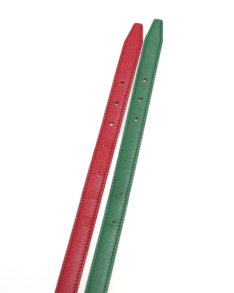 Hermès Double Strap Belt, Size 80