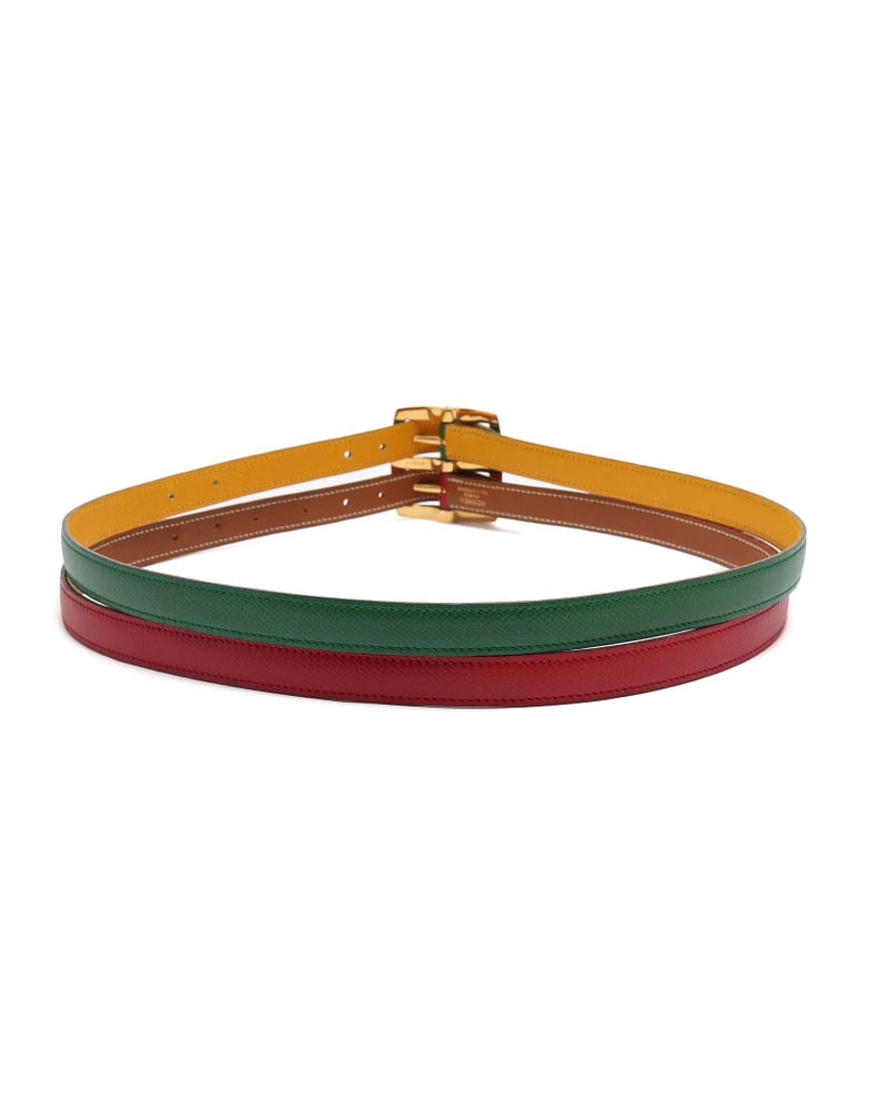 Hermès Double Strap Belt, Size 80