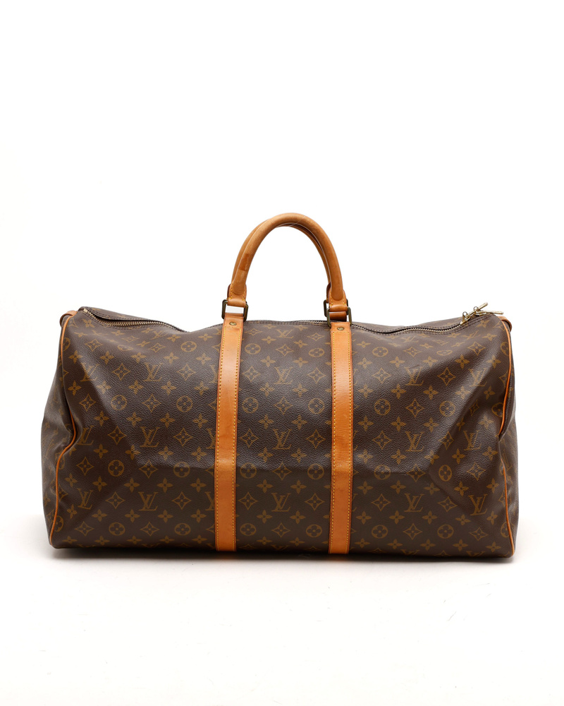Louis Vuitton Monogram Keepall 55 Weekend Bag
