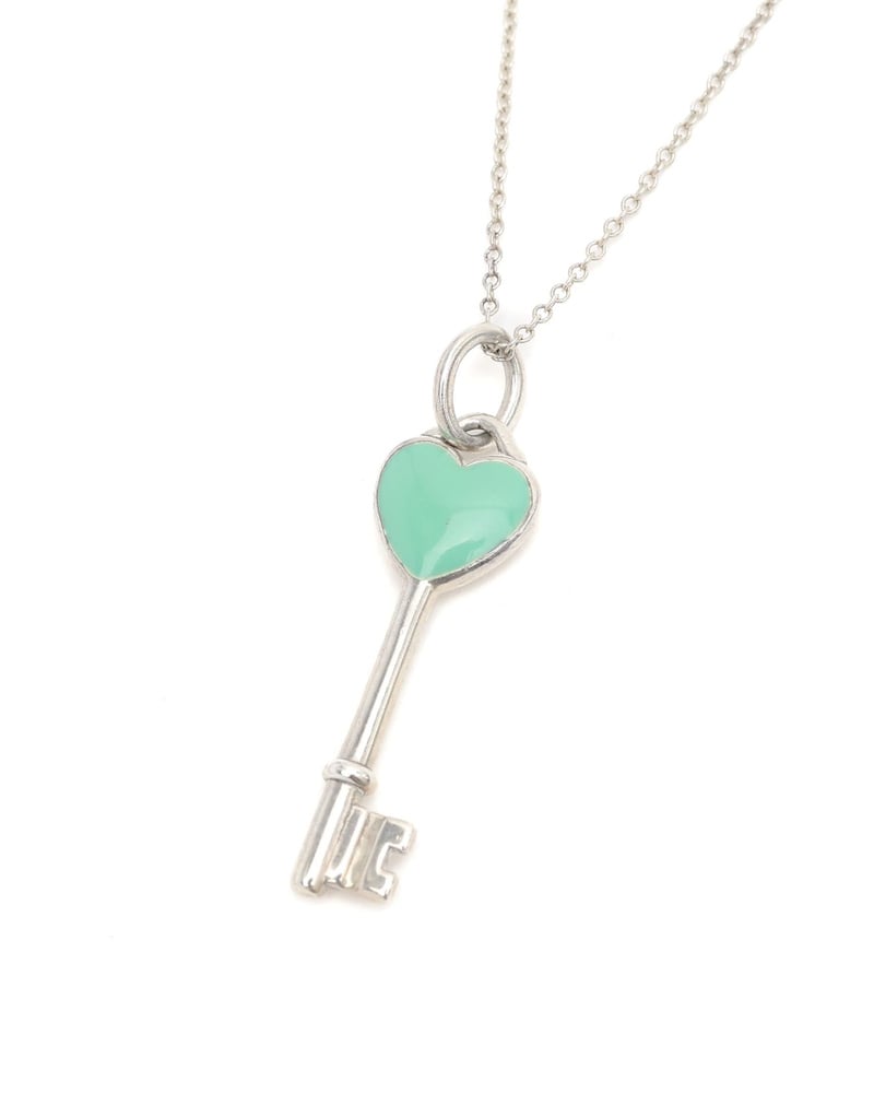 Tiffany & Co Silver Key Necklace