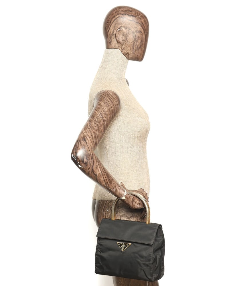 Prada Tessuto Top Handle Bag