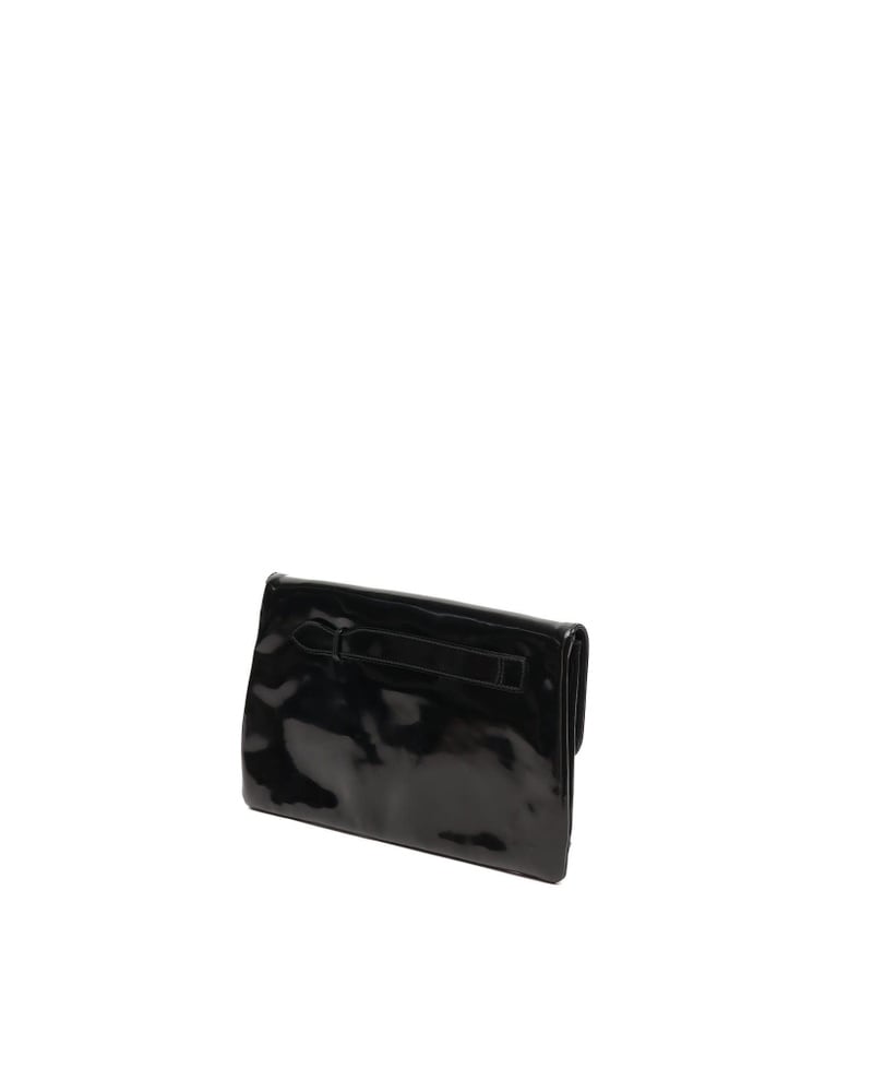 Balenciaga City Envelope Patent Clutch Bag