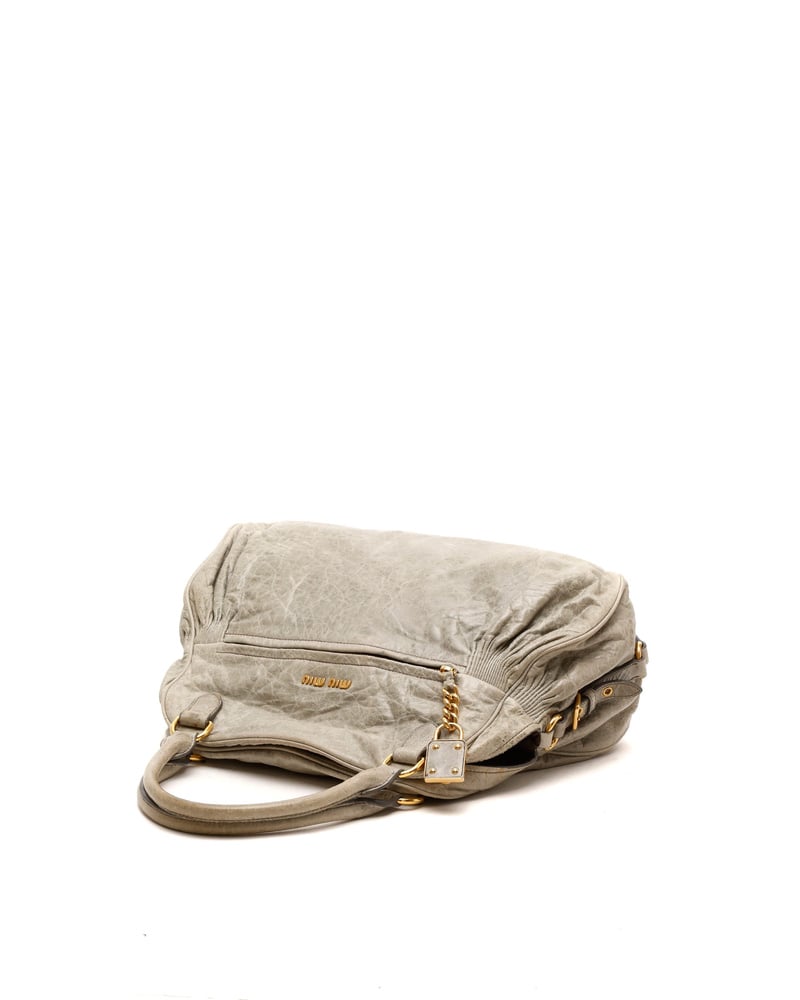 MIU MIU Leather Shoulder Bag