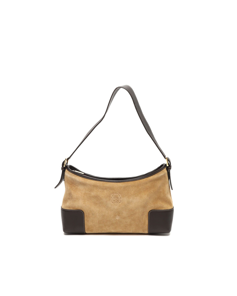 Loewe Suede Anagram Bag