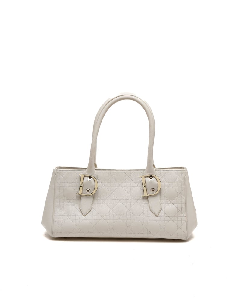 Christian Dior Cannage East West Tote Bag