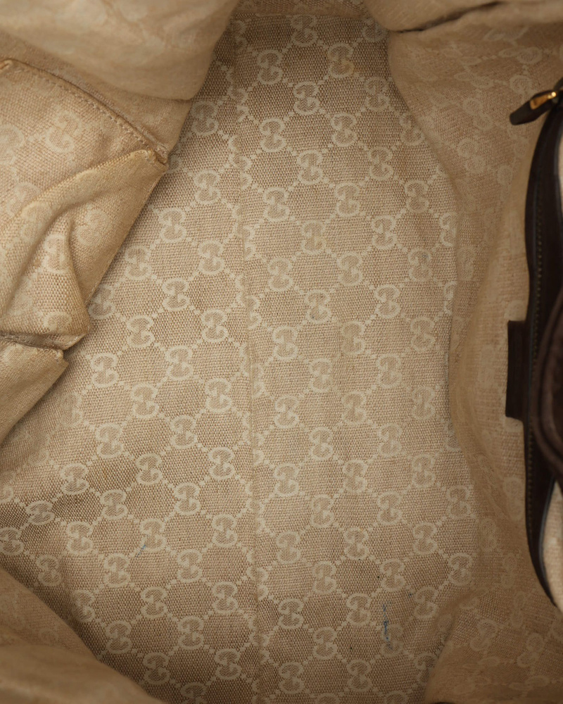 Gucci Soft Suede Stirrup Bag