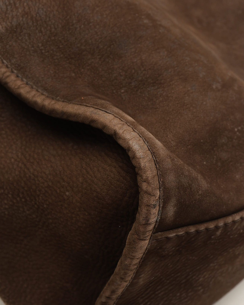 Gucci Soft Suede Stirrup Bag
