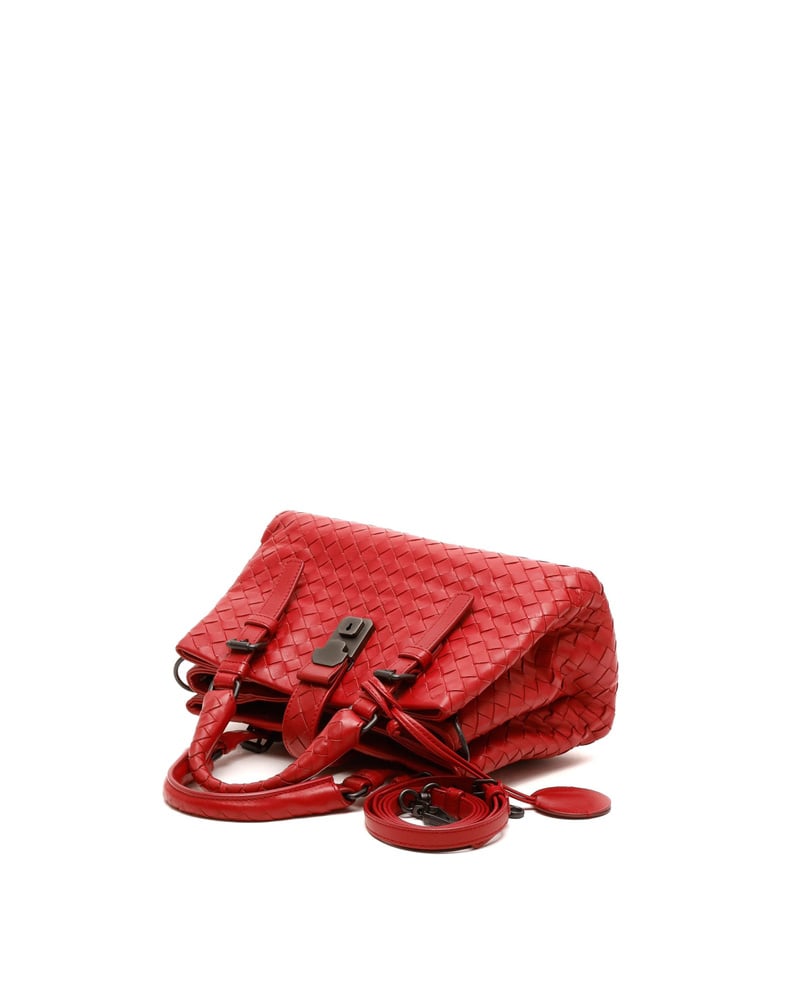 Bottega Veneta Small Intrecciato Roma Bag