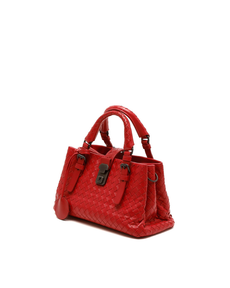 Bottega Veneta Small Intrecciato Roma Bag