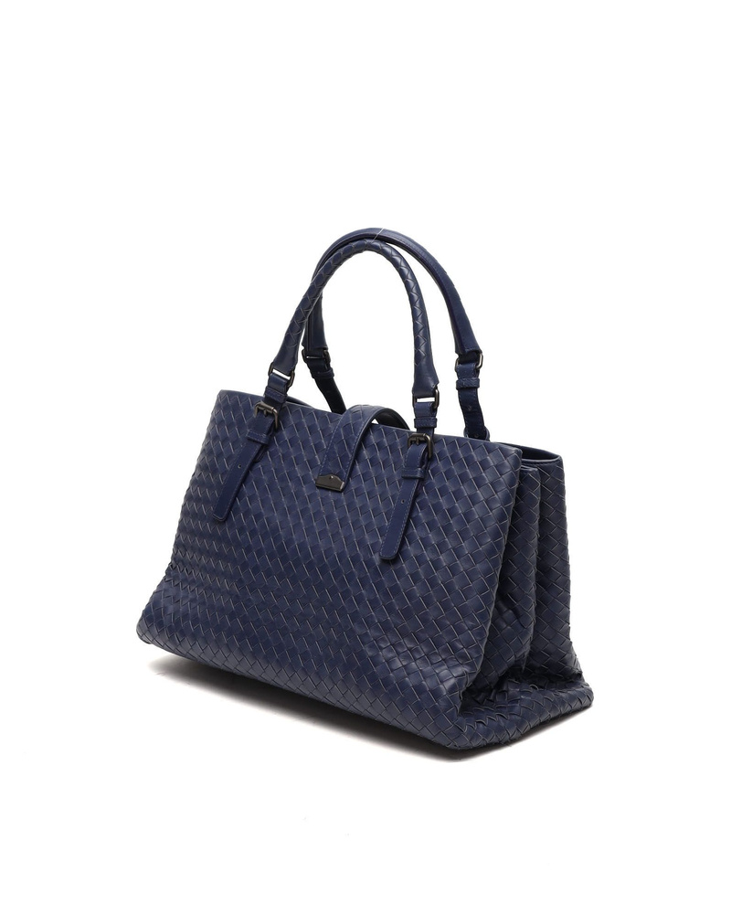 Bottega Veneta Large Intrecciato Roma Bag