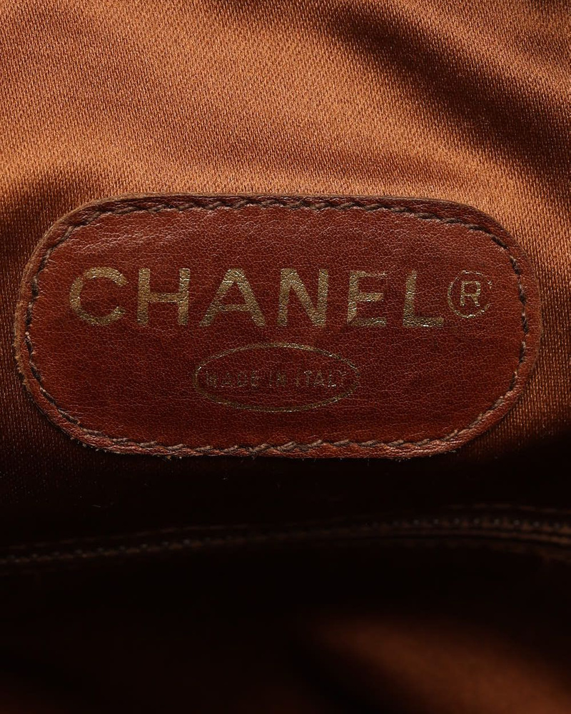 Chanel Triple CC Suede Messenger Bag