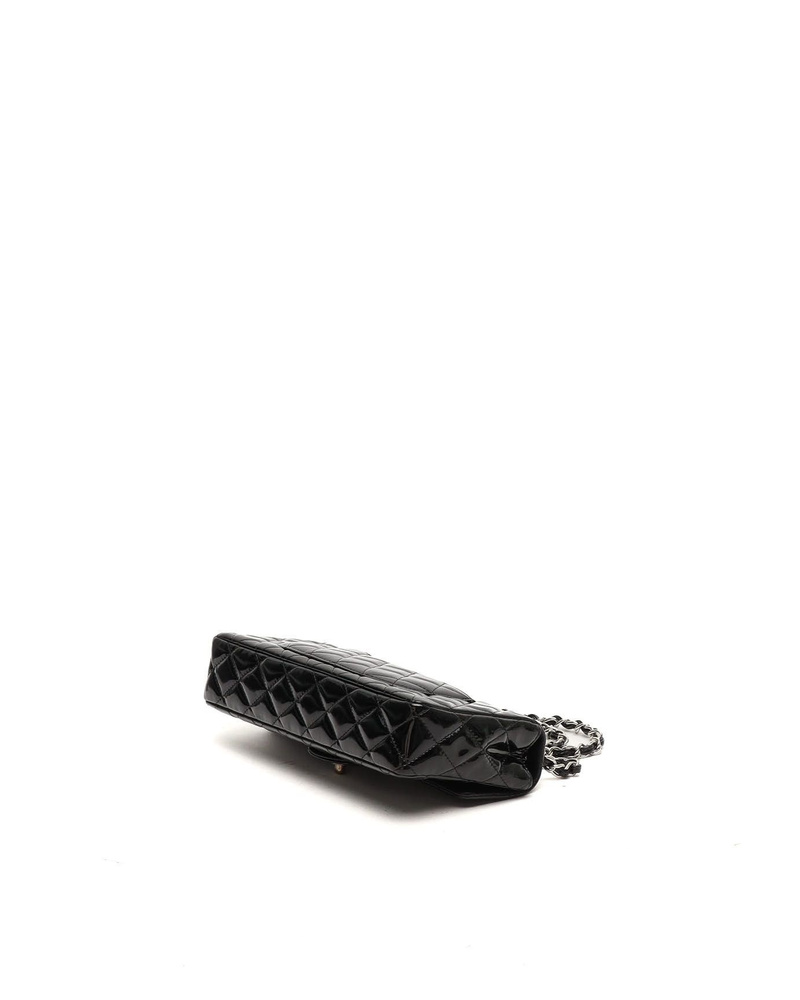 Chanel CC East West Patent Flap Bag