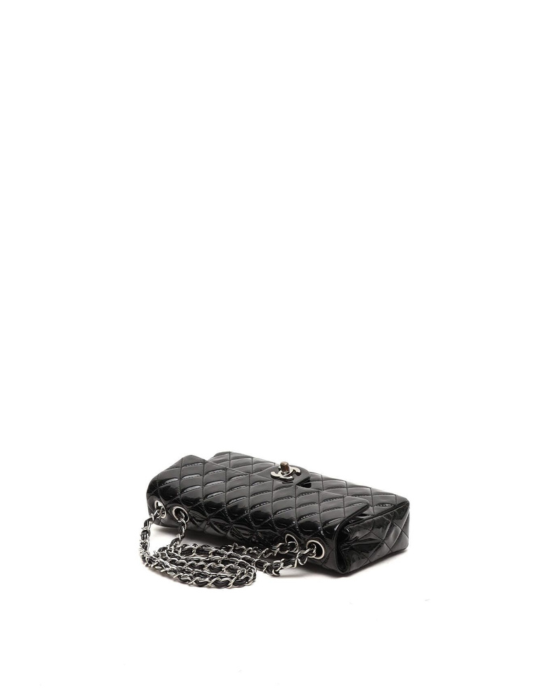 Chanel CC East West Patent Flap Bag