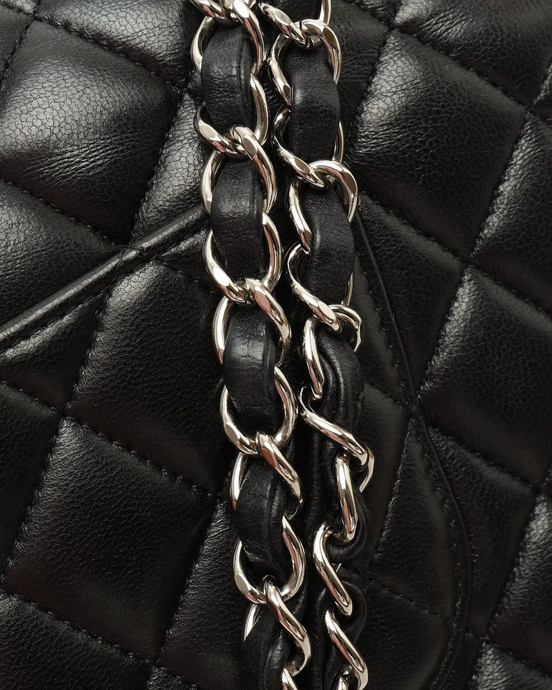 Chanel Classic Lambskin Medium Double Flap Bag