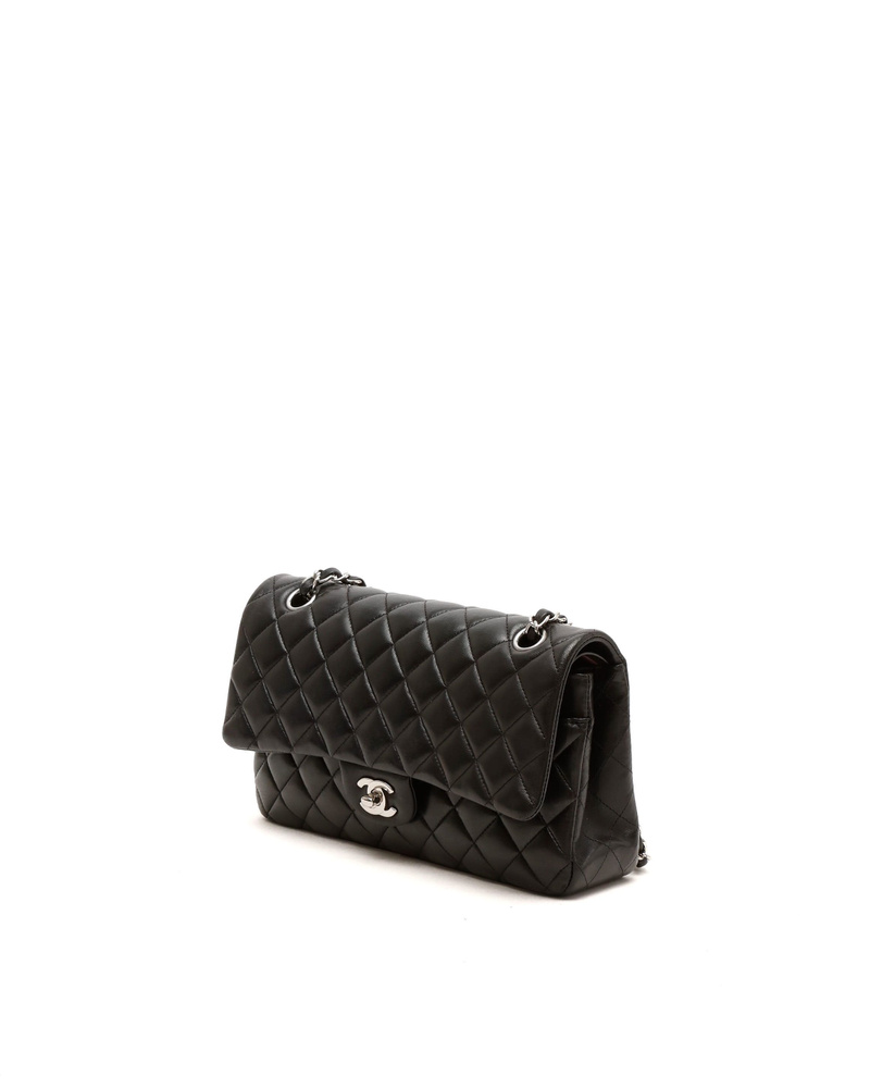 Chanel Classic Lambskin Medium Double Flap Bag