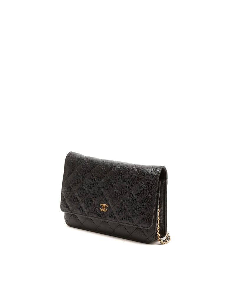 Chanel Caviar Wallet On Chain Bag